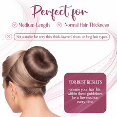 Andlane bun maker snap closure ensures secure wear