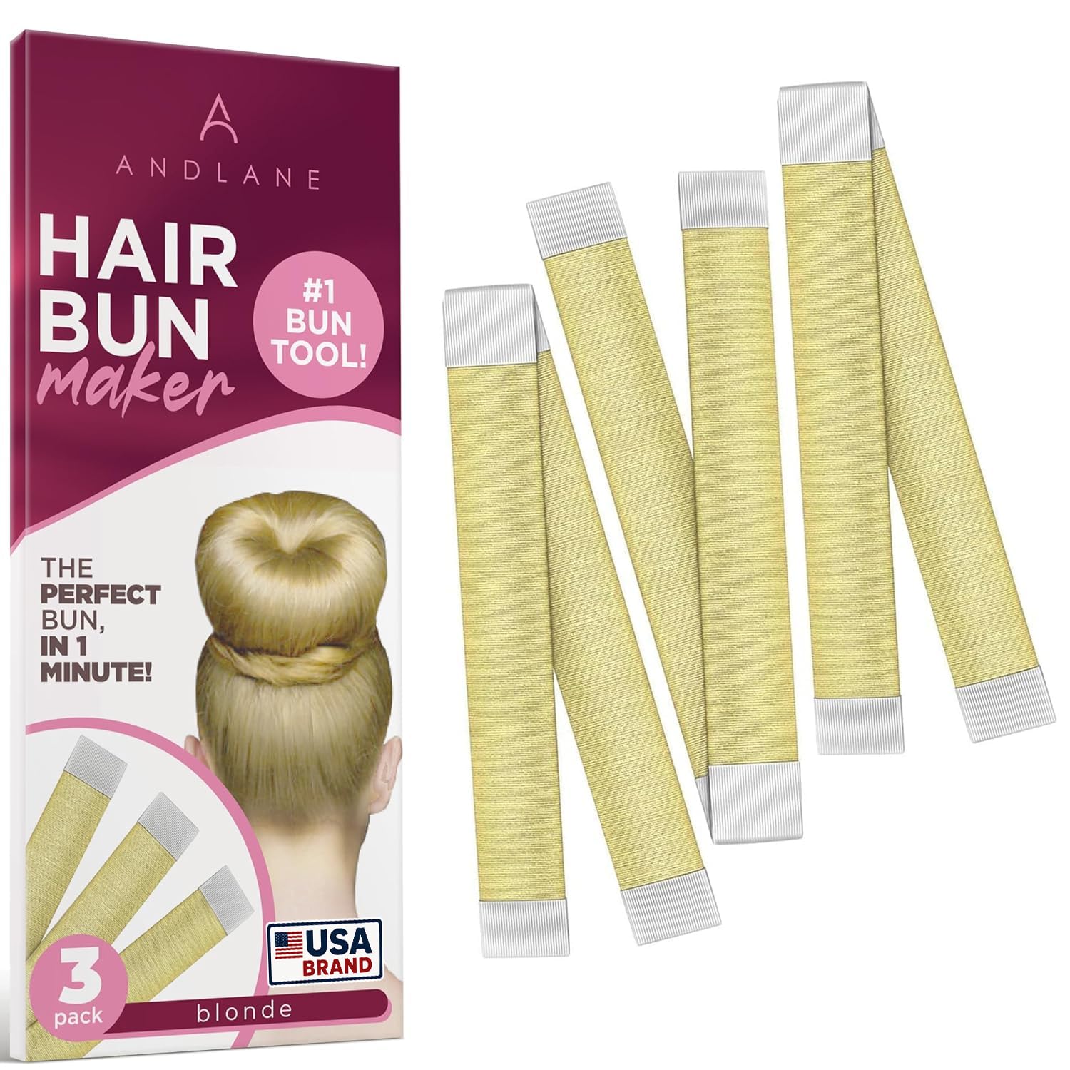 Andlane moño frances twist, ideal para look diario elegante.