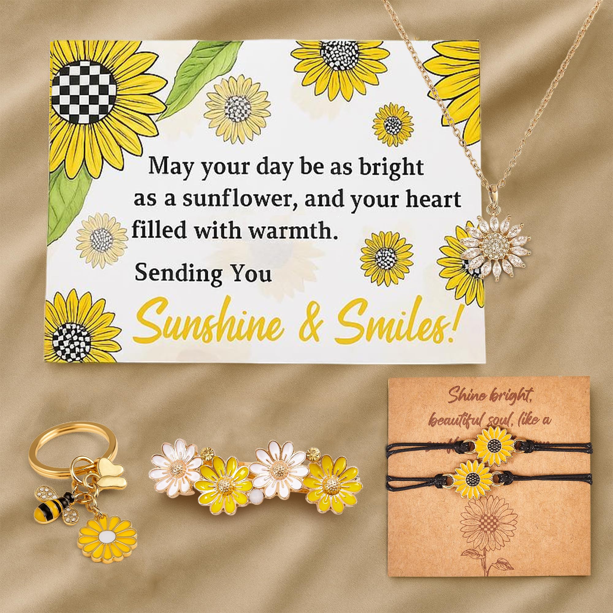Andlane sunflower gift box ready to gift conveys care with a bright, shareable moment.