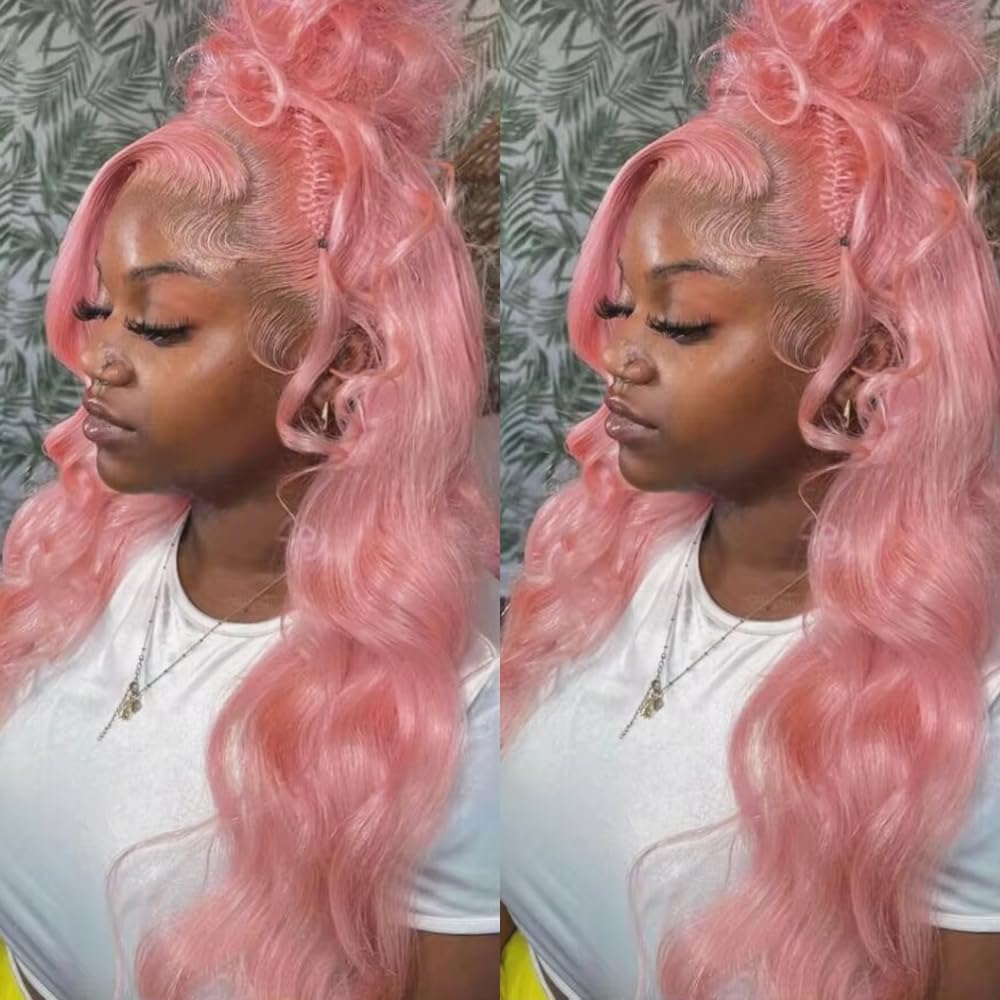 ANDRIA 13x4 lace front enables versatile parting options