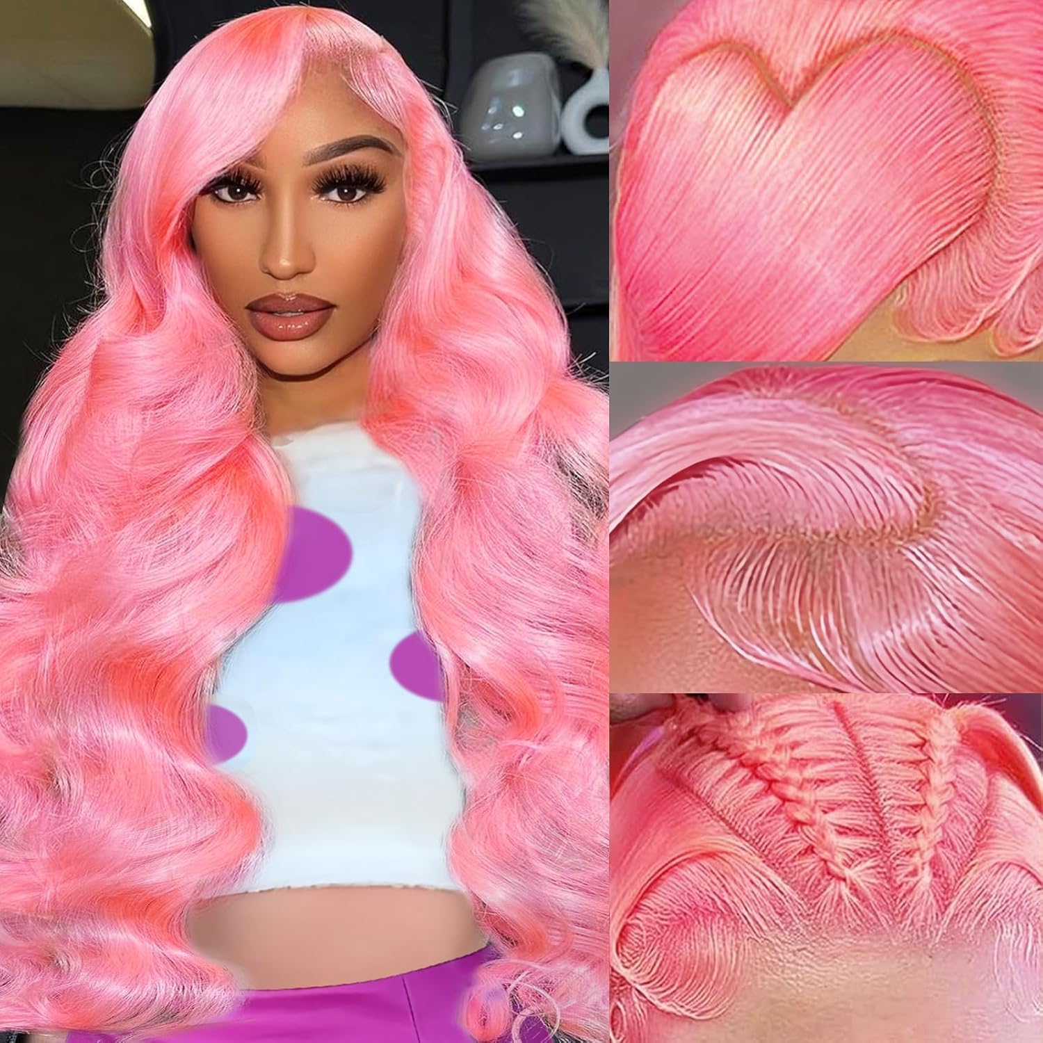 ANDRIA natural hairline detail enhances realism
