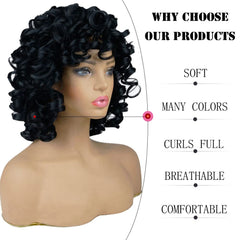 Andromeda heat resistant synthetic wig for reliable styling