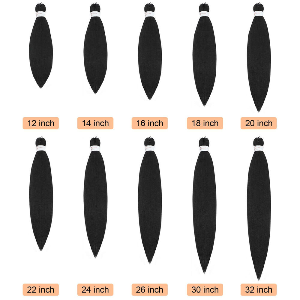 Anemoi braiding hair extended length look at 52 inches when stretched