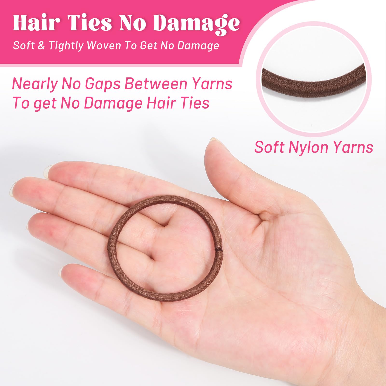 Anezus 4mm thick bands deliver strong hold without snagging.