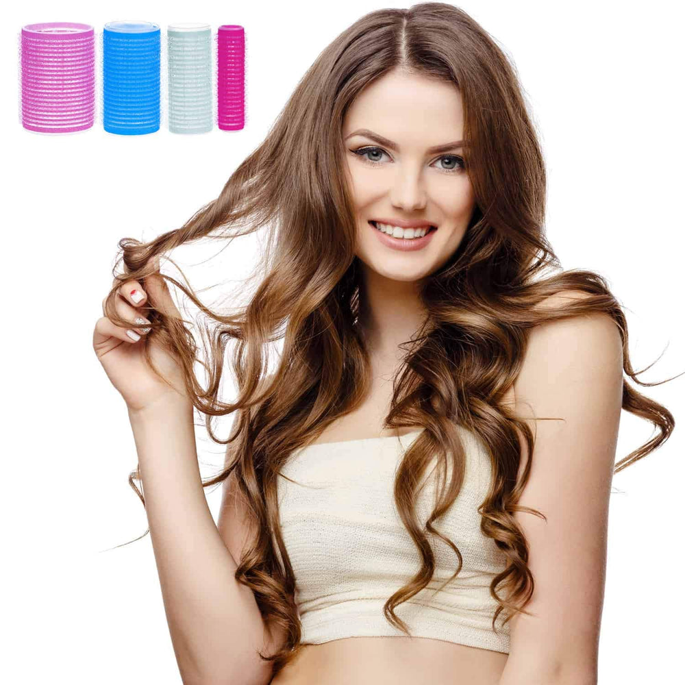 Anezus at-home salon-style curls achieving volume and smooth definition.