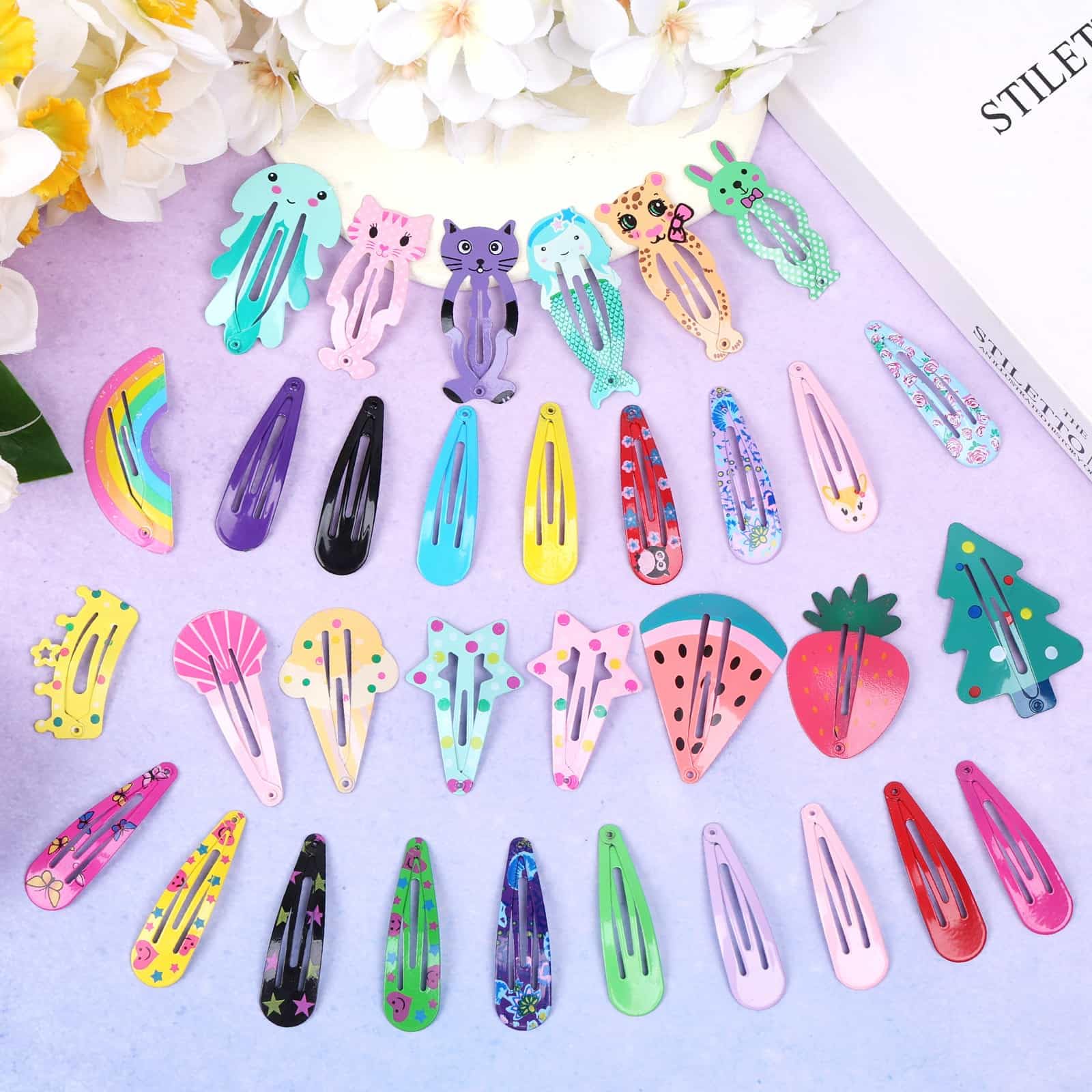 Anezus DIY base clips invite customization for unique hair accessories
