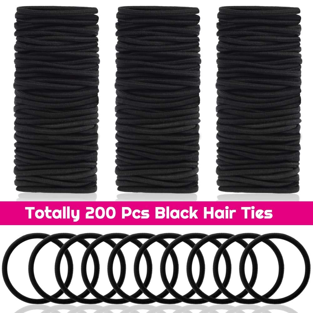 Anezus gomas elásticas negras diámetro 7,6 mm para sujeción estable
