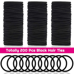 Anezus gomas elásticas negras diámetro 7,6 mm para sujeción estable