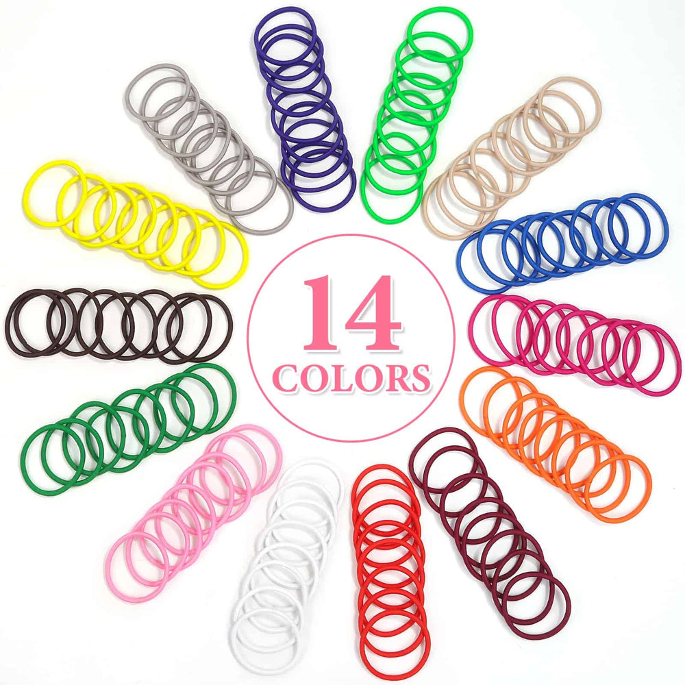 Close-up of Anezus hair ties material showing soft, stretchy fabric