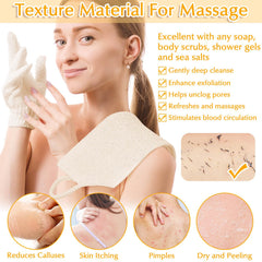 Anezus nylon texturizado para exfoliación eficaz y espuma abundante