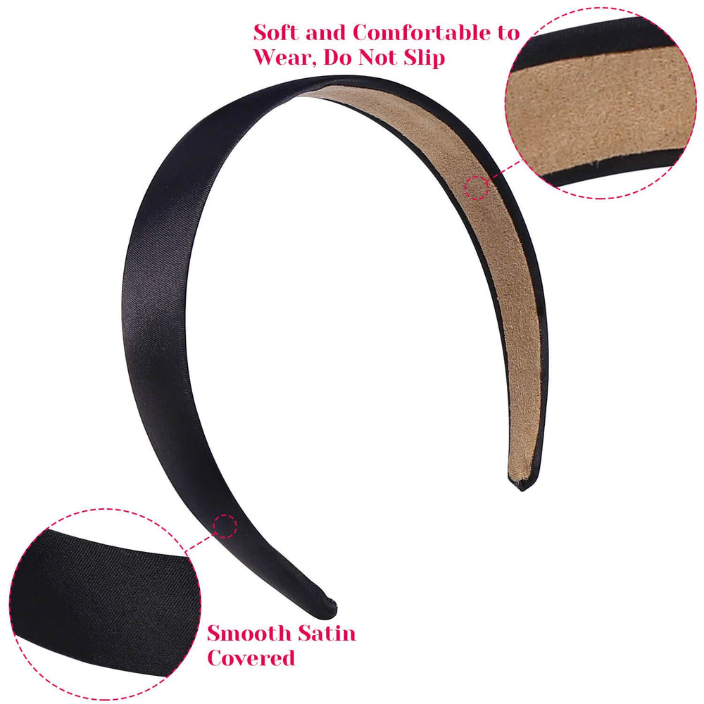 Anezus plain hard headbands provide sturdy bases for Minnie ears projects.