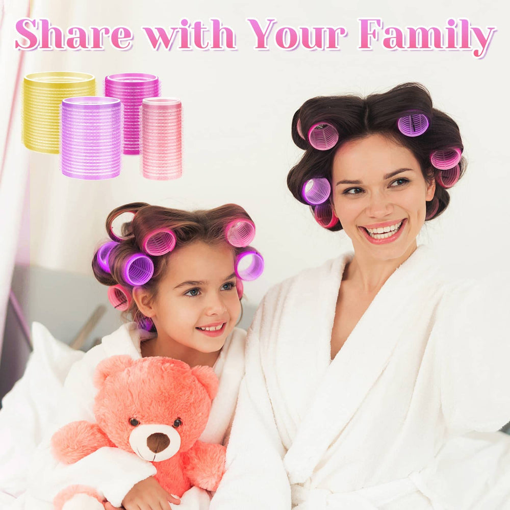 Anezus portable hair rollers kit ideal for travel styling.