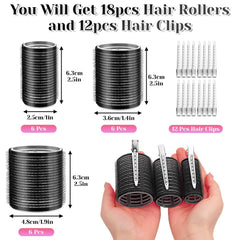 Anezus small-diameter roller for tight, defined curls.