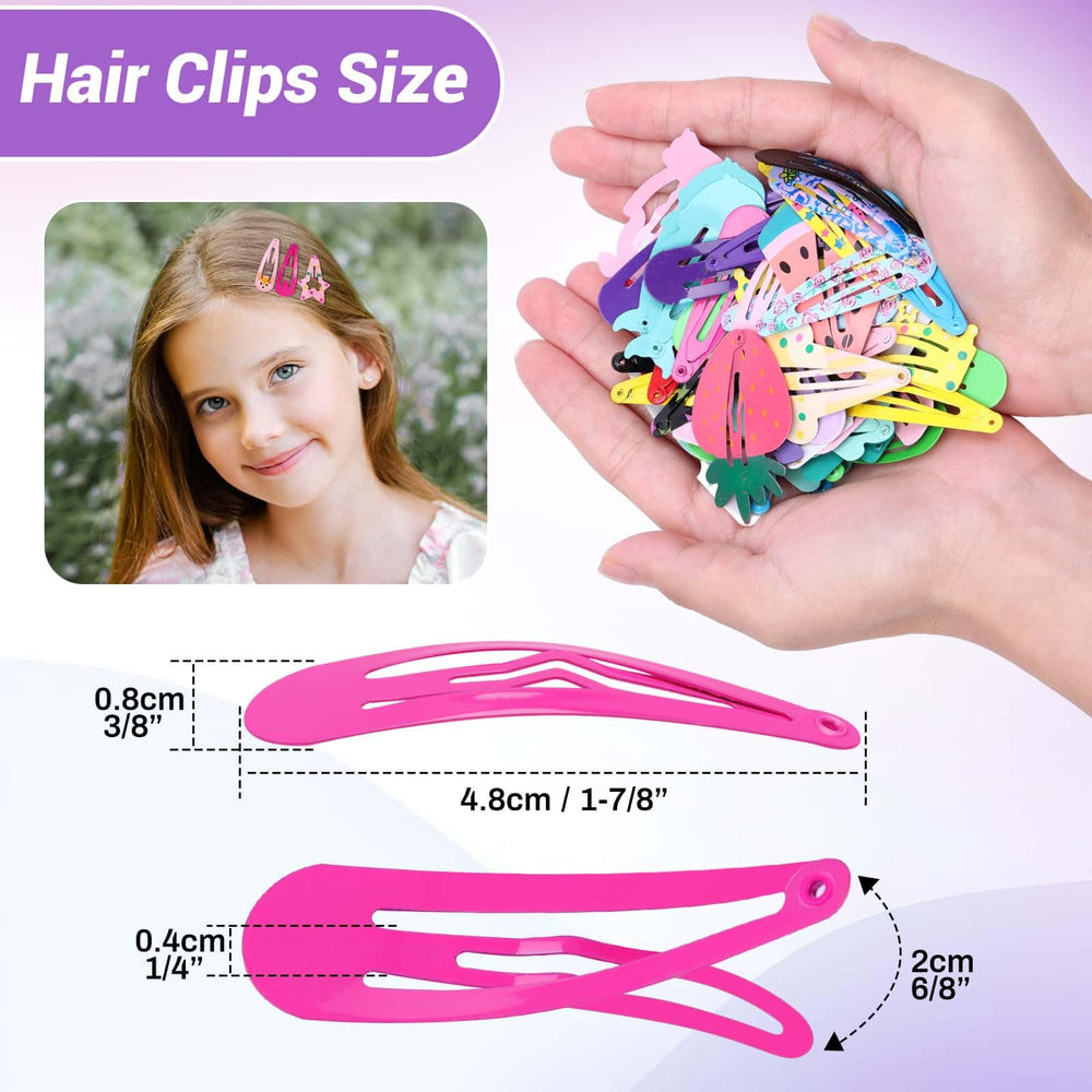 Anezus snap clips unclamp easily for quick, comfortable adjustments