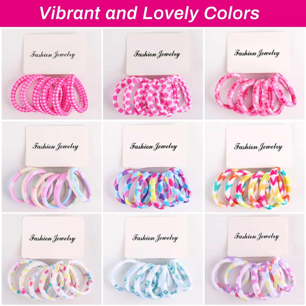 Anezus thick-hair ponytail holders secure strong, reliable styles