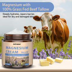 AnFamer crema de magnesio para relajación muscular tras el ejercicio.