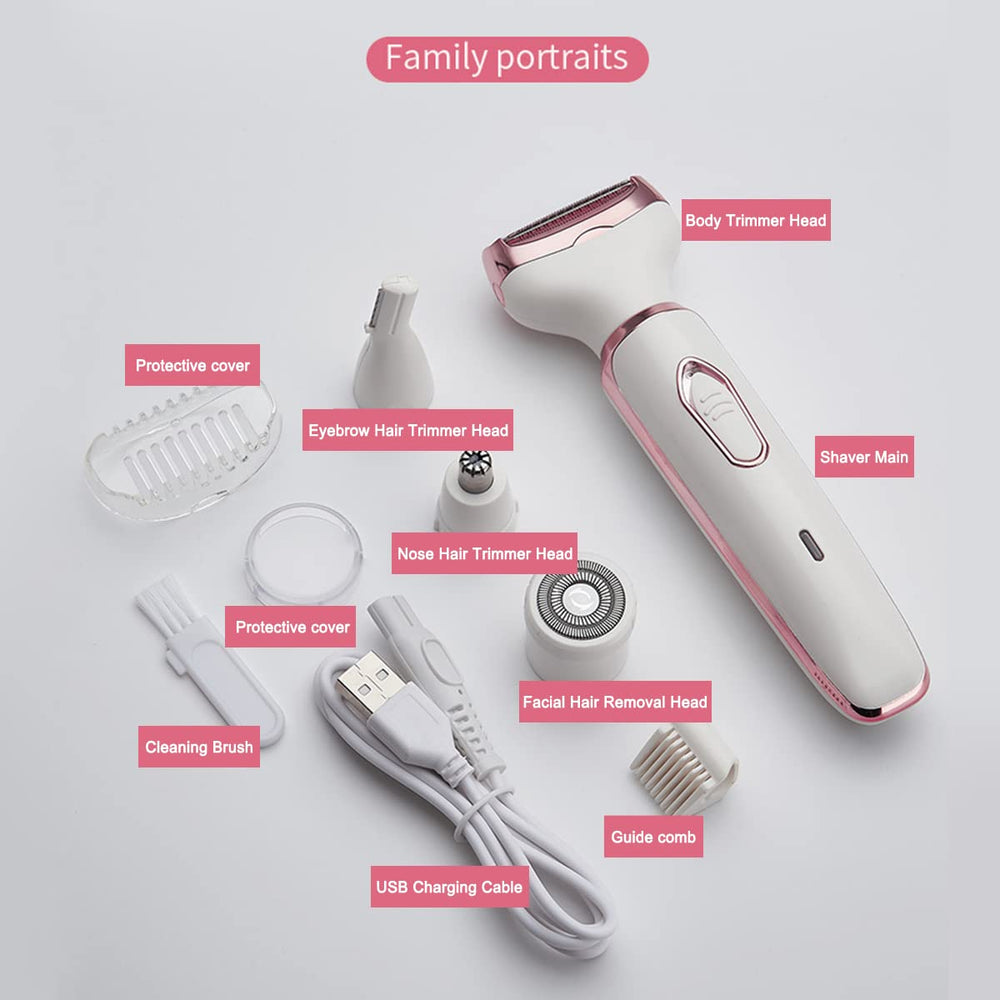 ANFOOS portable shaving set ideal for travel and quick touch-ups