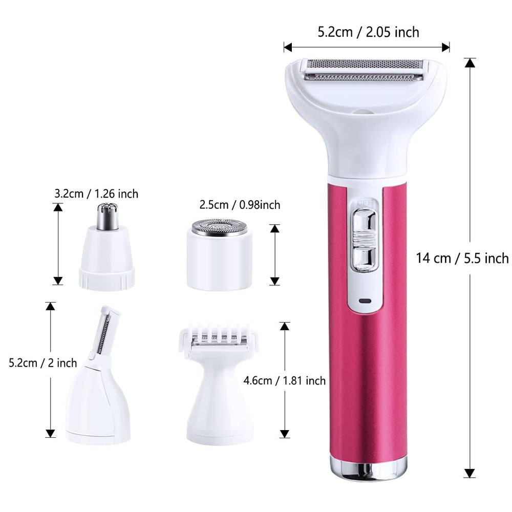 ANFOOS nose hair trimmer for precise, comfortable trimming.