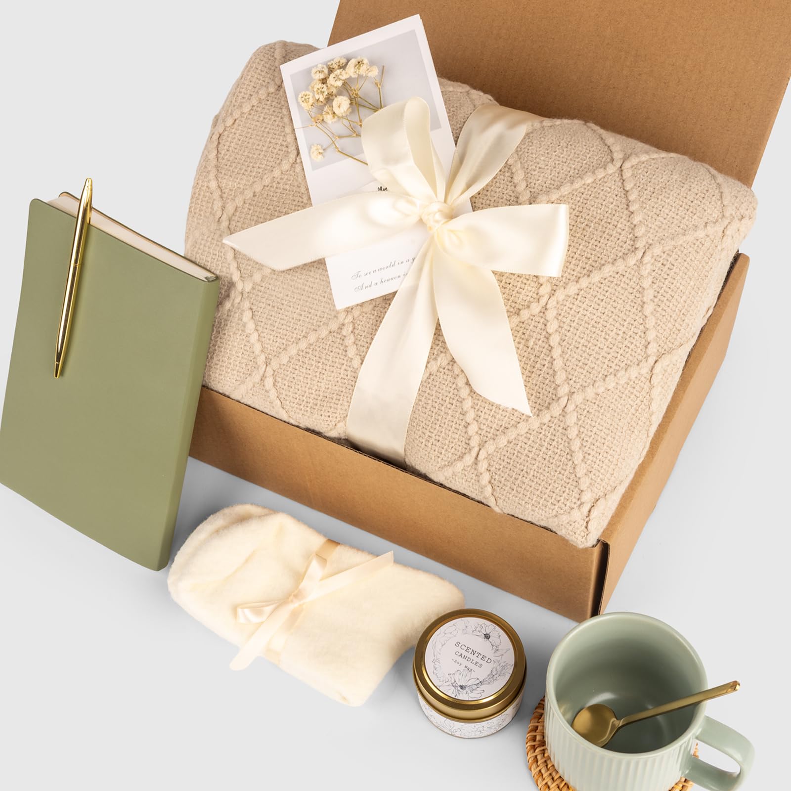 Anforsun self-care notebook and pen ready for journaling