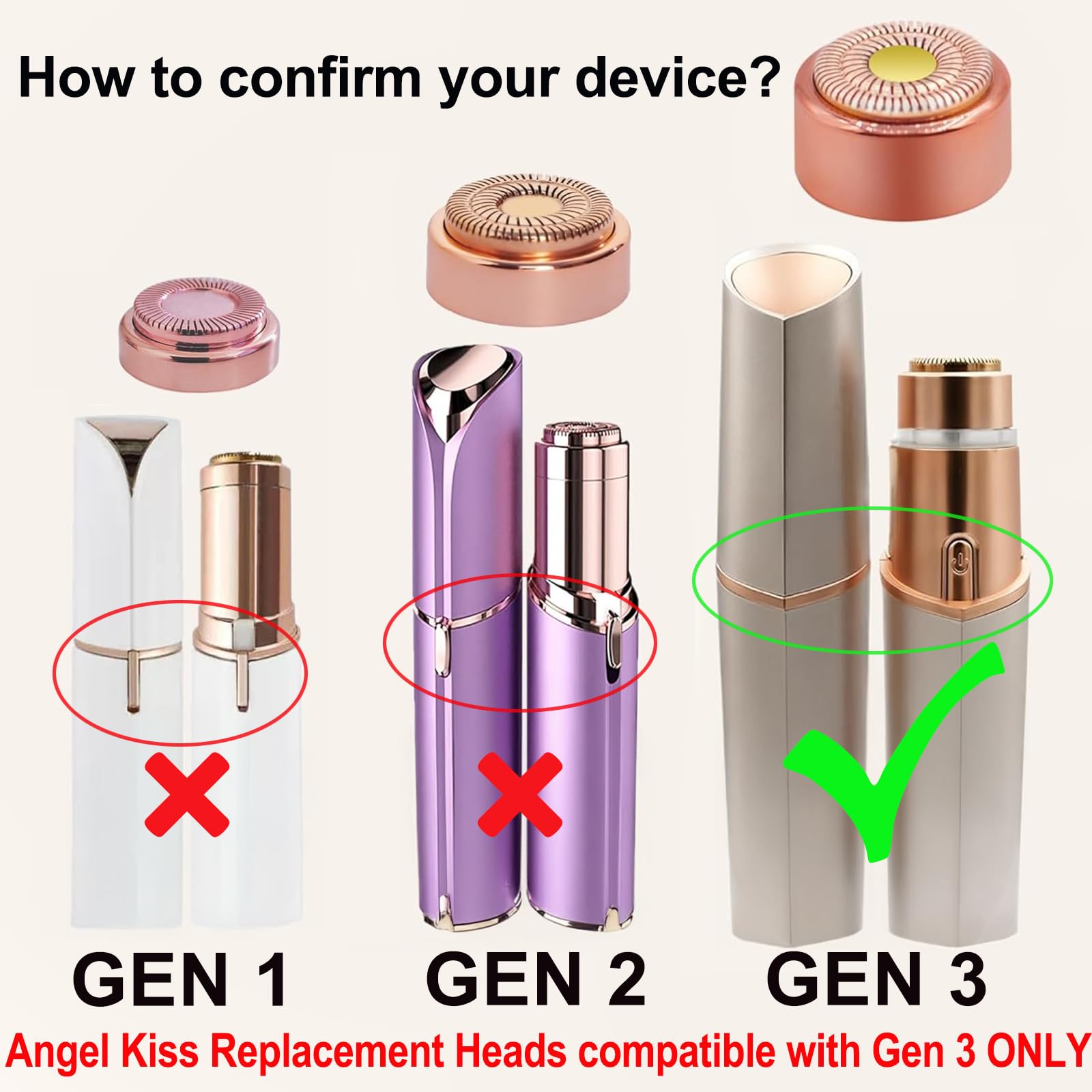 Angel Kiss Gen3 six-pack heads provide reliable daily use