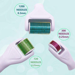 Angel Kiss rodillo microagujas rostro 0-25mm: uso suave para rostro