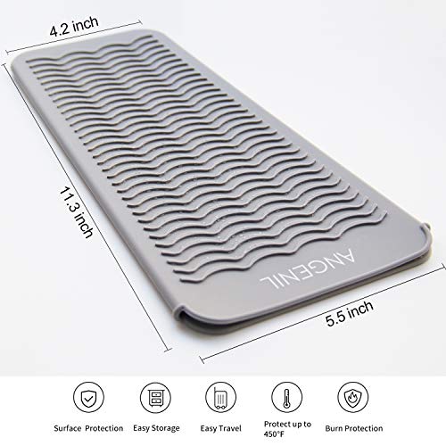 Easy-clean ANGENIL silicone mat surface after use
