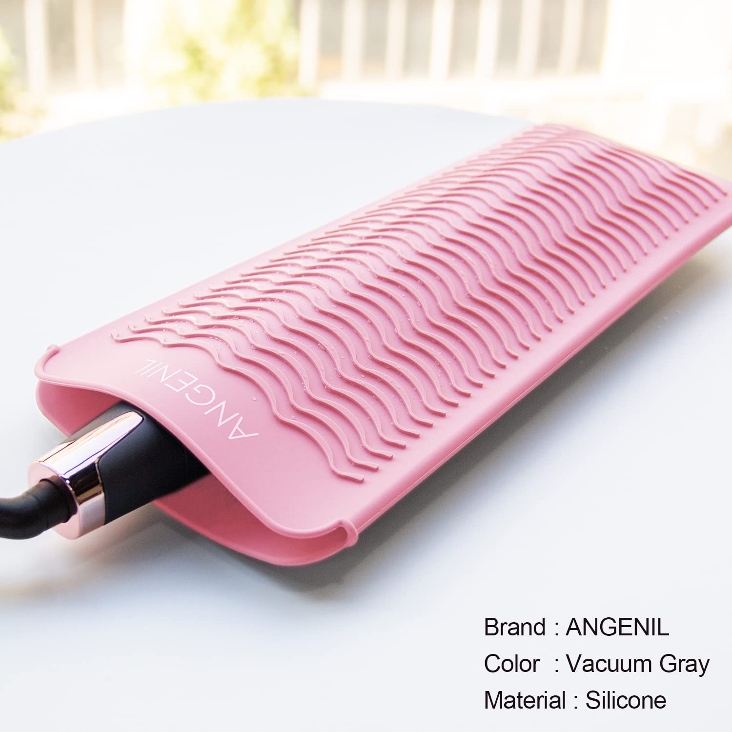 ANGENIL travel-friendly silicone mat for quick heat-safe storage on the go
