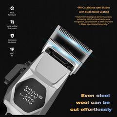 AngFan ANGFAN 440C black oxide blades reduce friction and boost durability.