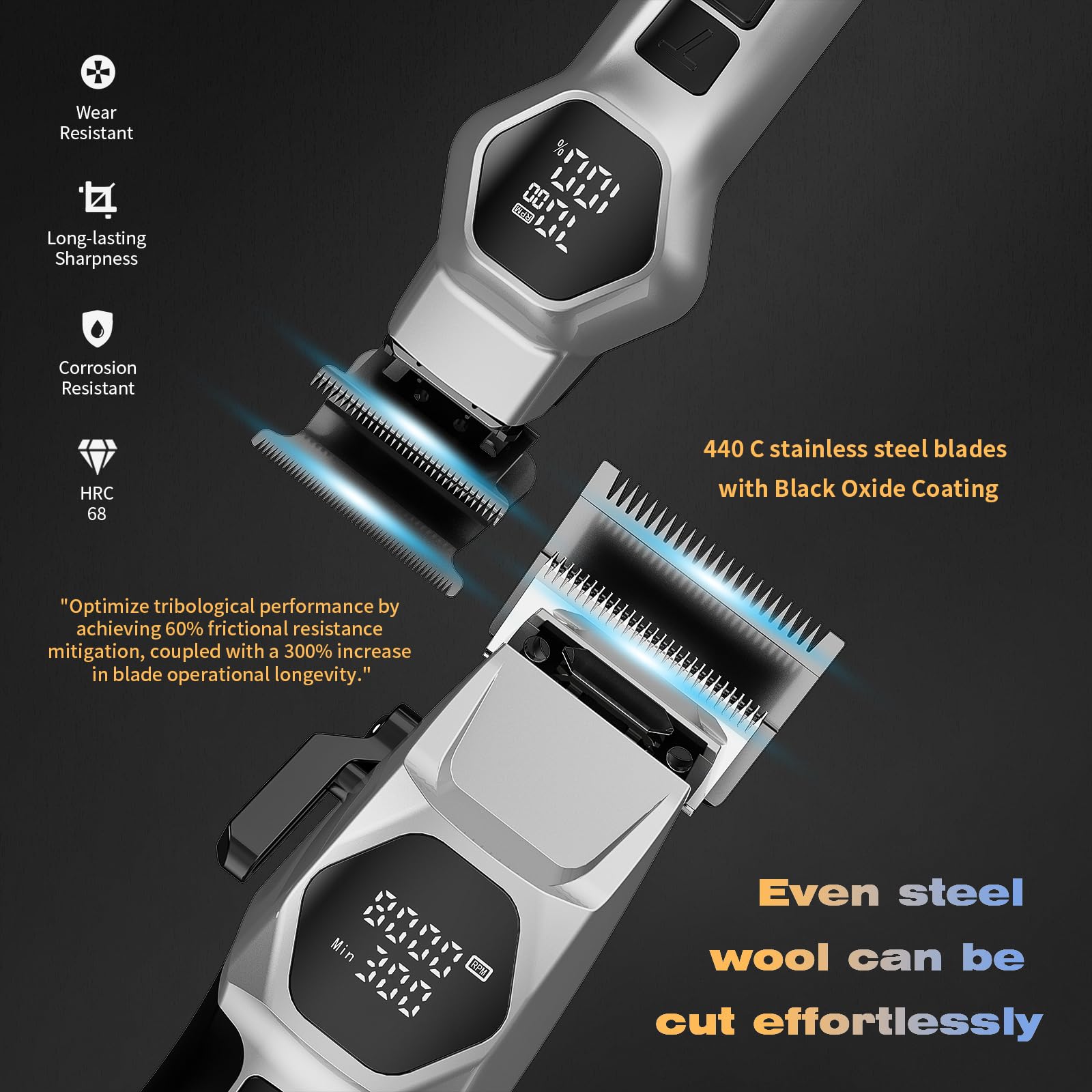 ANGFAN dedicated charging base keeps tools organized and ready for use.