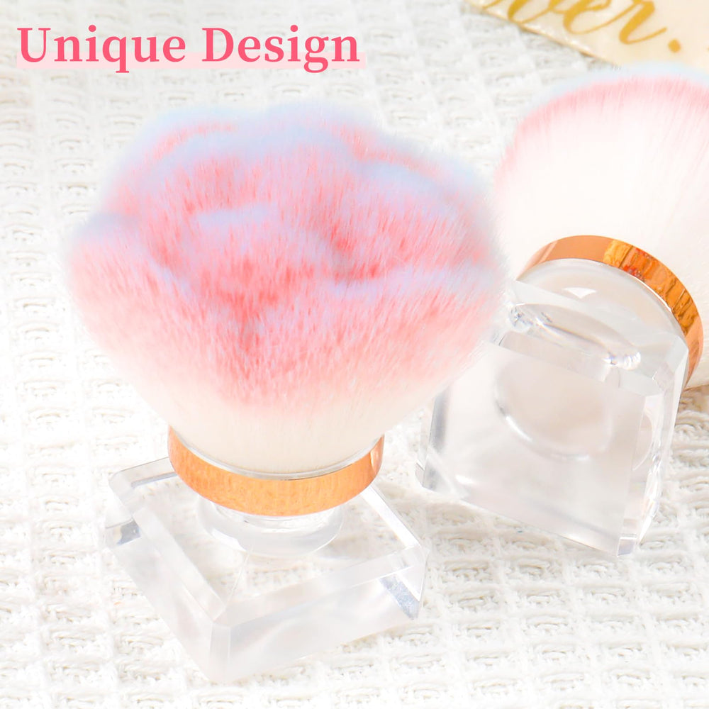 ANGNYA nail dust brush multi-use for powder dust and debris
