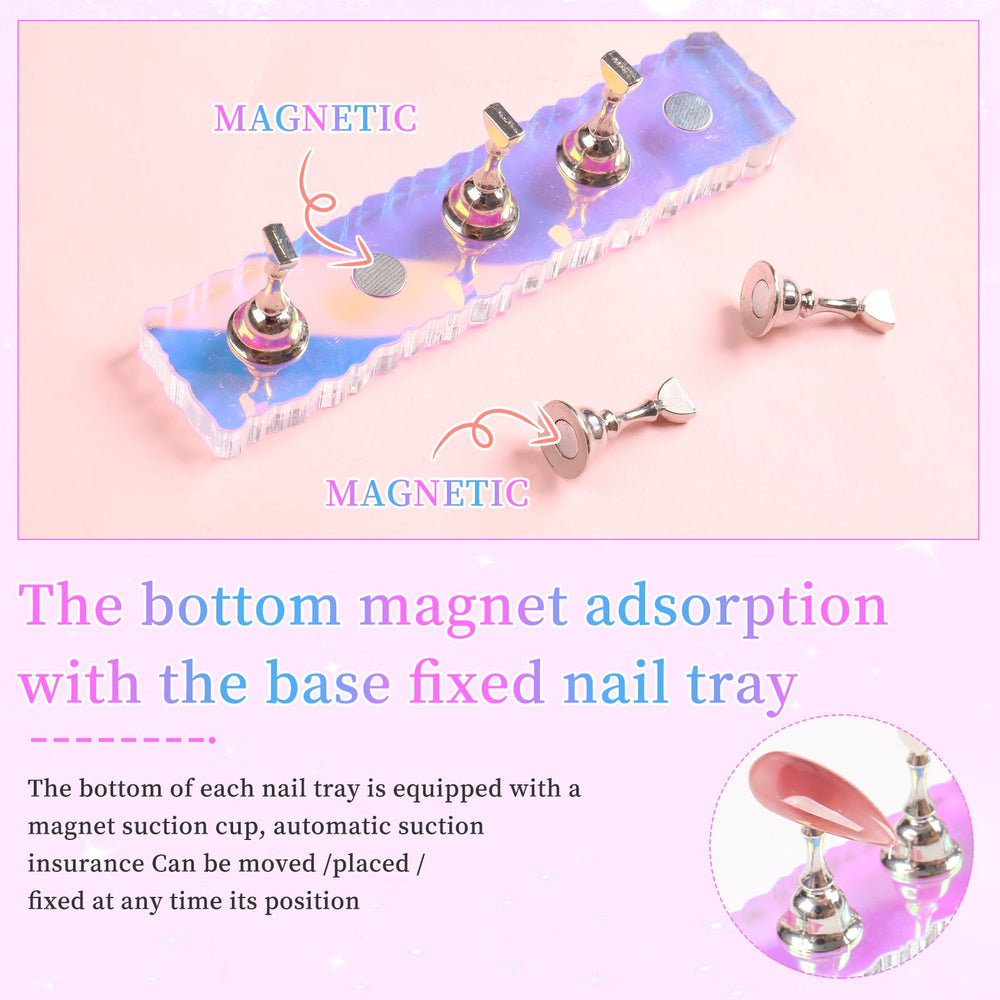 ANGNYA portable nail art kit perfect for home and salon setups.