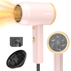ANIEKIN hair dryer 1875W motor delivers fast drying and smooth airflow
