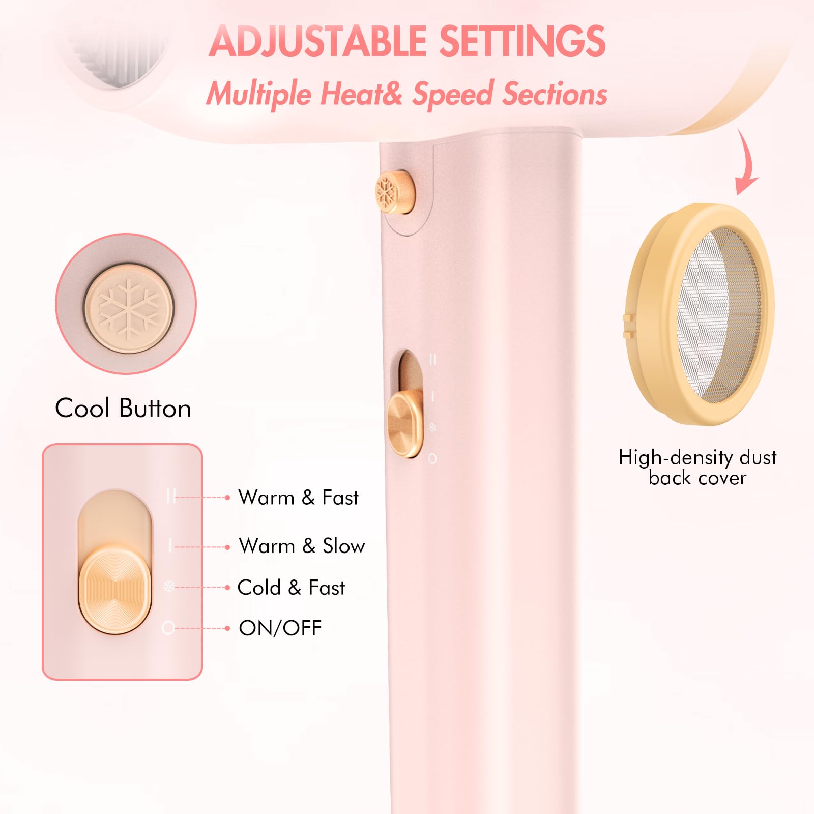 ANIEKIN hair dryer safety features like overheat protection