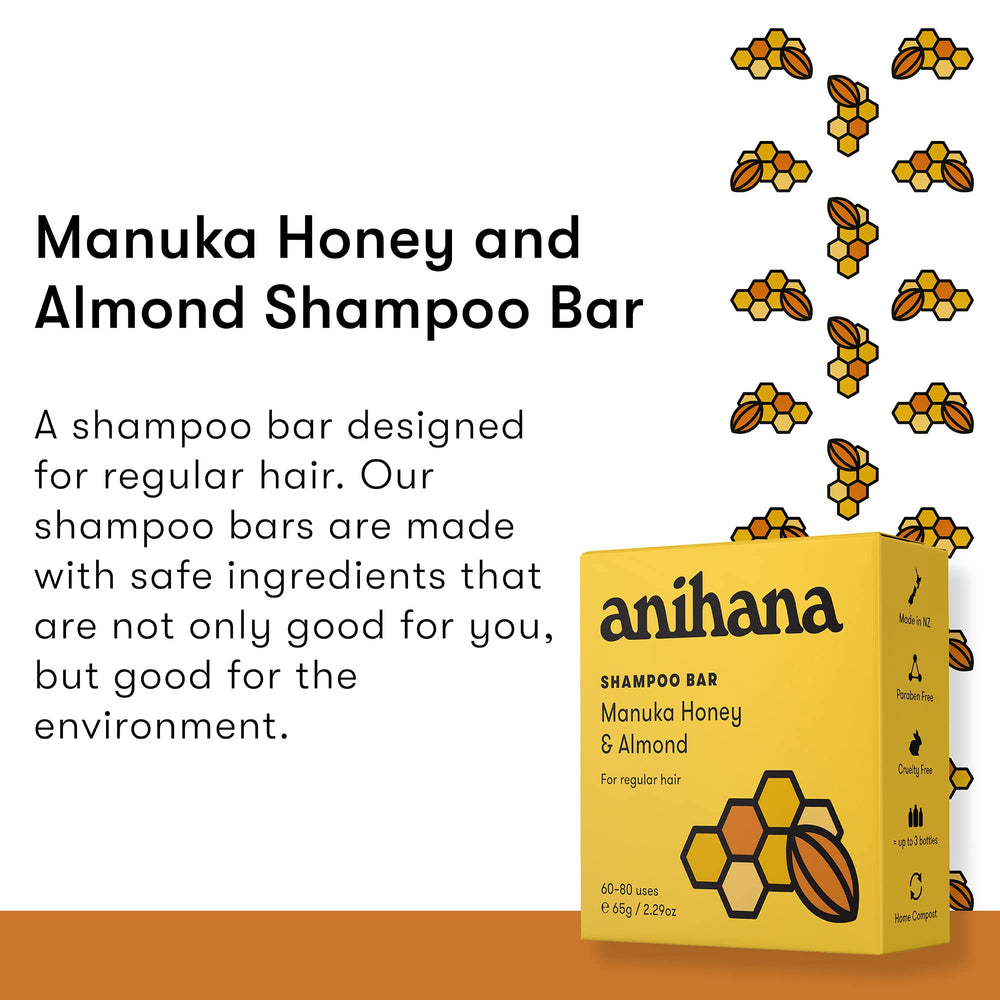 ANIHANA Shampoobar, textura ligera que evita sensación pesada.