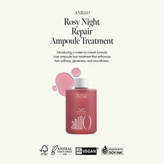 ANILLO Rosy Night pump application enables even, lightweight distribution.