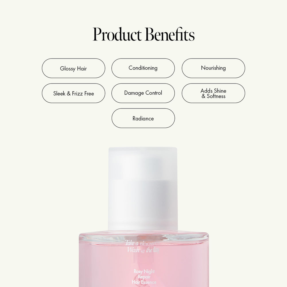 ANILLO Rosy Night Repair: cabello más brillante y sedoso tras uso.
