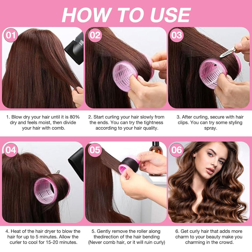 AnJOLi heatless hair curler offers gentle styling without heat or chemicals.