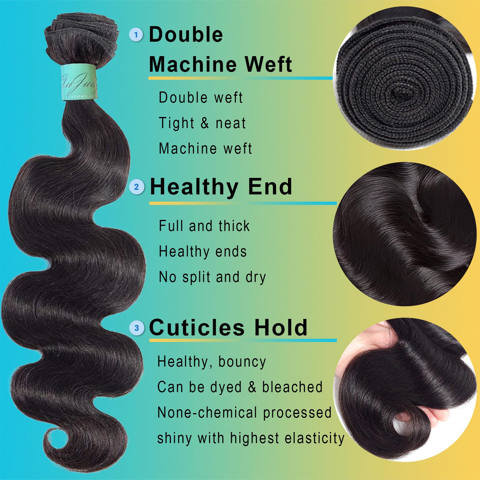AnJudyReid natural black color blends easily with your natural hair