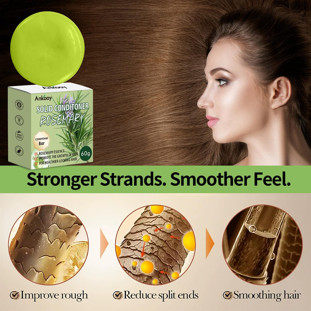 ANKOOY bar champú para equilibrio de sebo: cuero cabelludo estable y limpio.