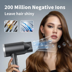 ANNE BETTY Ionic Hair Dryer 1800W motor powering fast drying sessions.