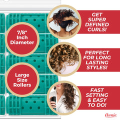 Annie Snap-On vented design promotes airflow to help speed drying