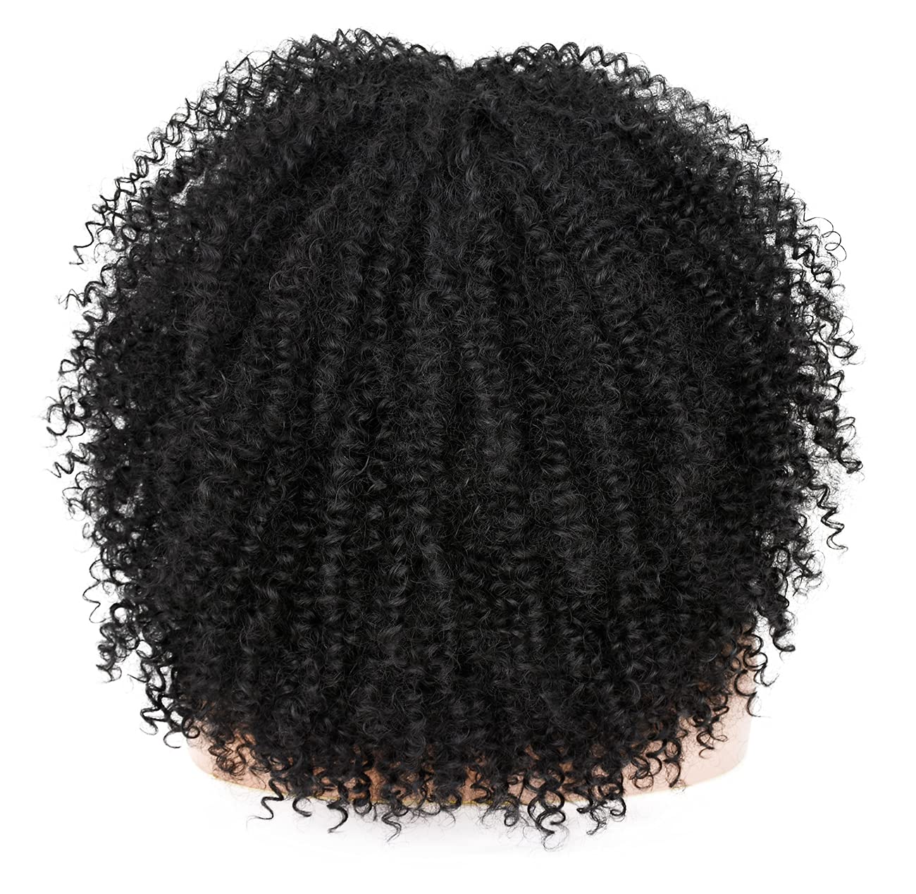 ANNISOUL Heat-resistant Synthetic Curly Wig maintains curl shape under movement