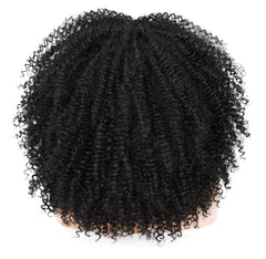 ANNISOUL Heat-resistant Synthetic Curly Wig maintains curl shape under movement