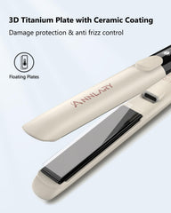 Annlary heat-resistant silicone pad enhances safety during styling