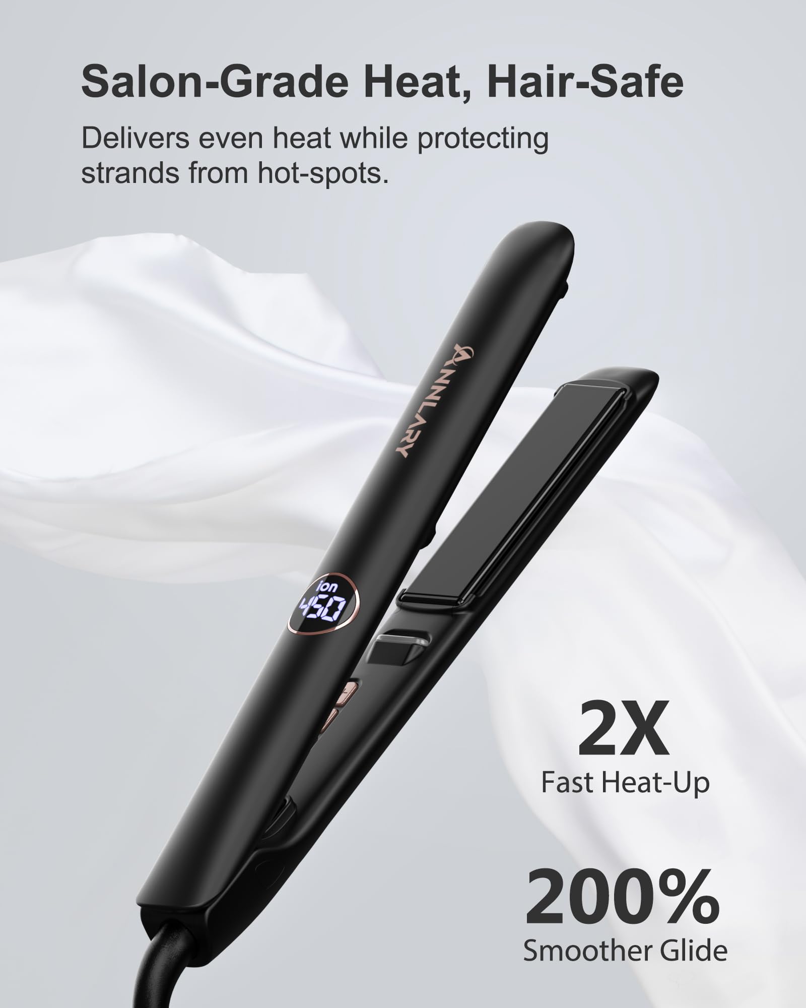ANNLARY NTC sensor maintains the chosen temperature for consistent results.