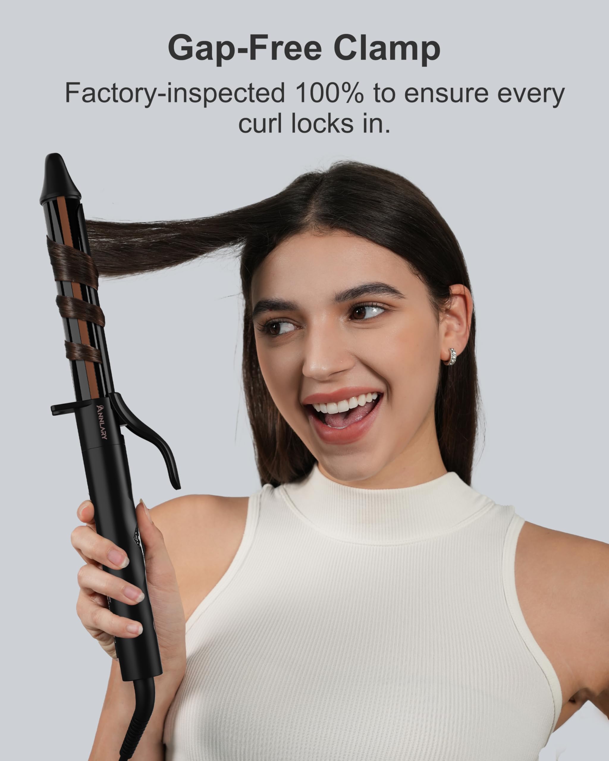 ANNLARY travel-ready dual voltage 110-240V for styling anywhere.