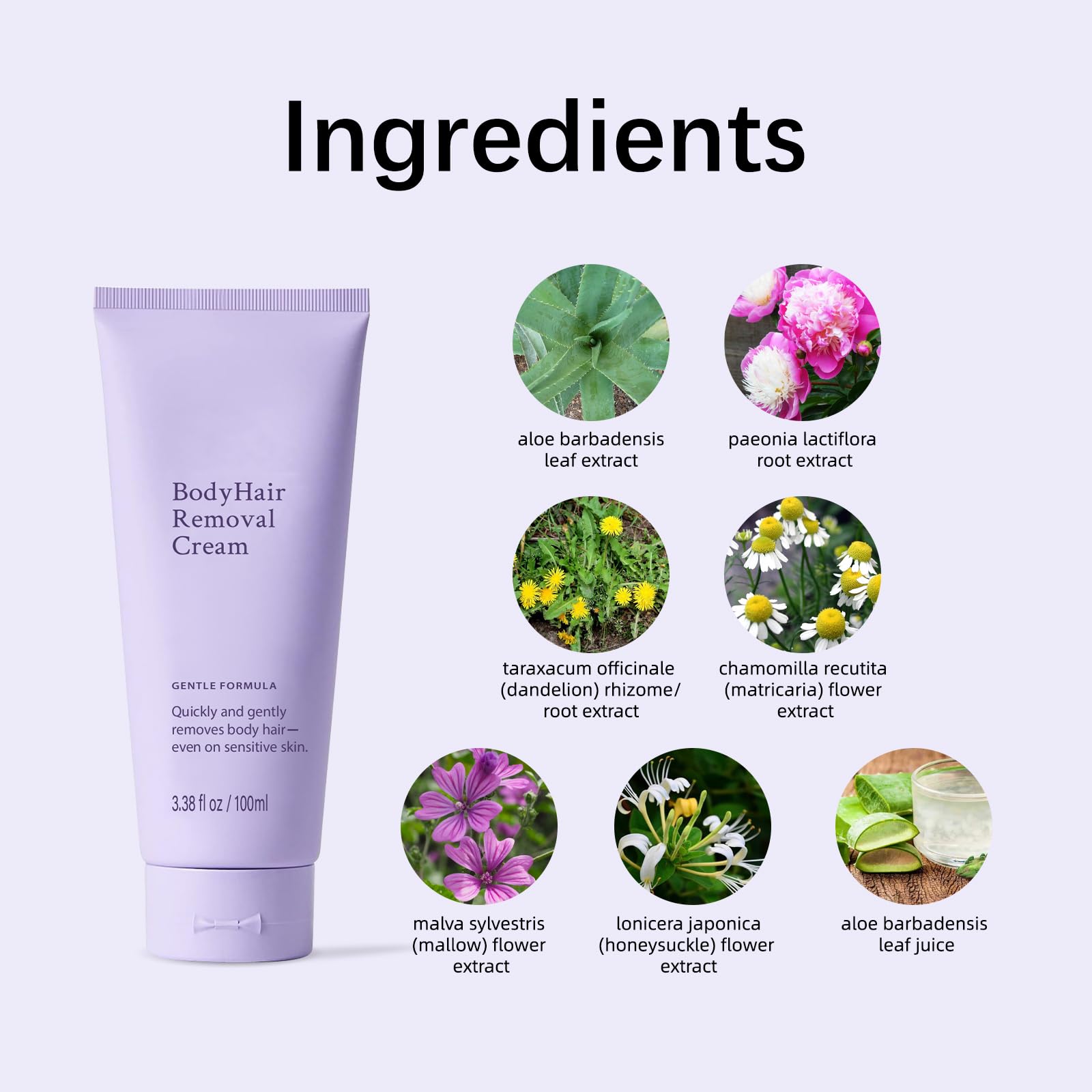 Annsky 5–10 minute wait to dissolve hair effectively.