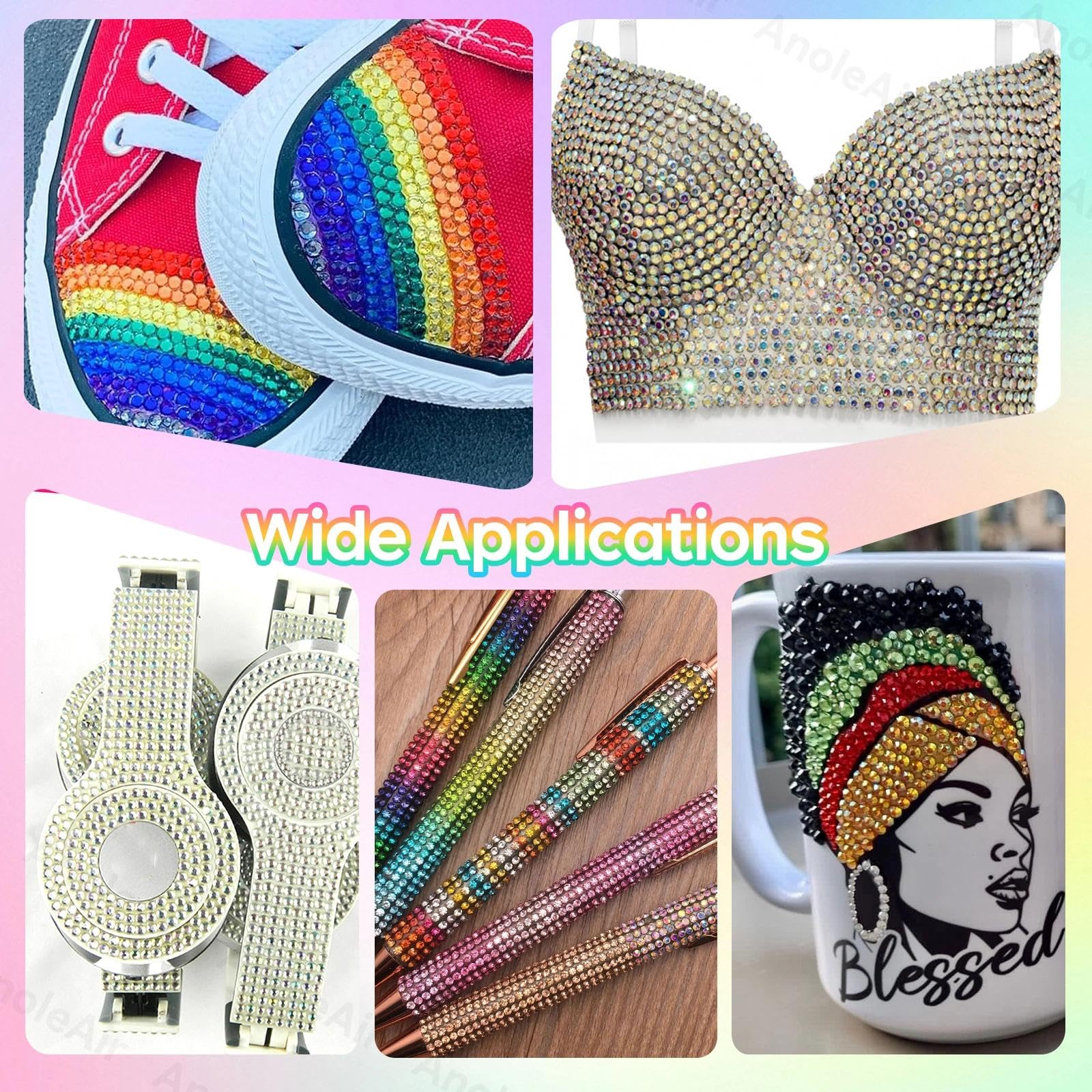 AnoleAir colores brillantes de resina para manualidades duraderas.
