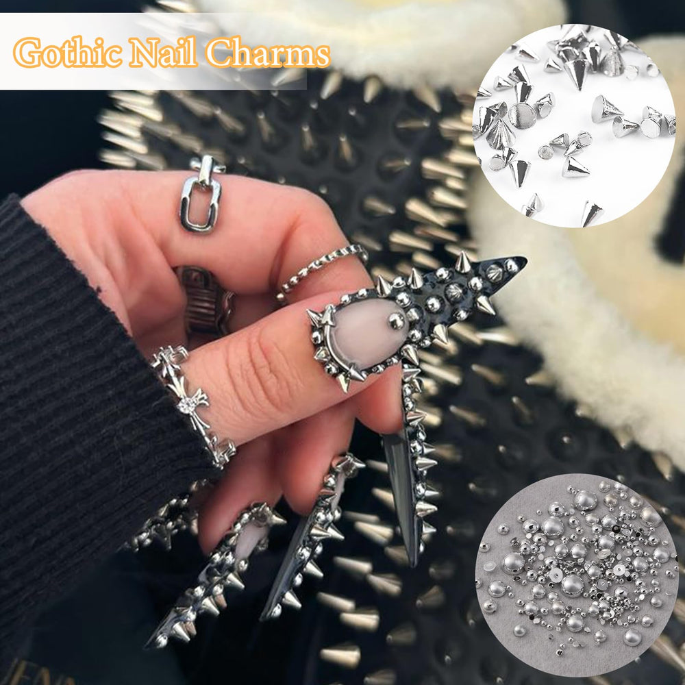Anower gothic flatback pearl embellishment, versatile for accessories and DIY projects