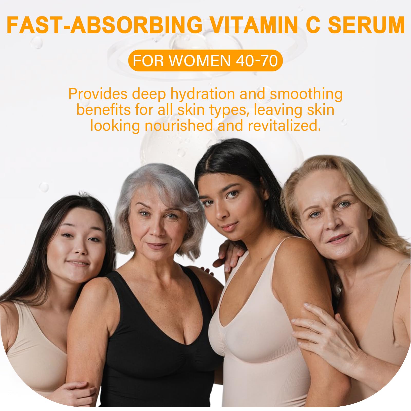 Anroha Vitamina C Serum ayuda con manchas de edad y textura.